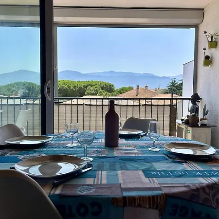 T2 Climatise Avec Terrasse Et Parking A 150m De La - Fr-1-388-243 아파트 아르젤레쉬르메르